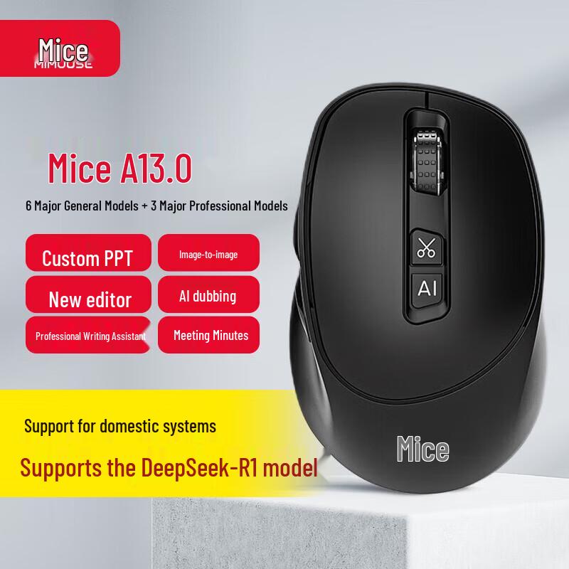

Mishou M5 AI Voice & Translation Smart Wireless Mouse