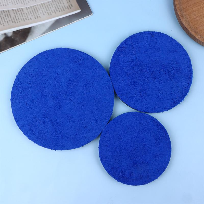 2Pcs 2/3/4/5/6/7Inch Microfiber Polishing Pad For Cars Body Polish Wax Buffer Pad Wash Cleaning Micro Fiber Polishing