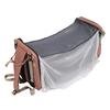 Diaper Backpack Nylon Large Capacity Warming Fashionable Multi Functional Baby Diaper Bag Pink Grey