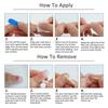 10Pcs Sweet Handmade Press On Nails Flower Butterfly Glossy Diamond Full Cover Acrylic Fake Nail Tips Art
