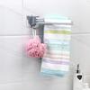 Bathroom Towel Organizer Kitchen Wall Mount Folding Hanger Rotating Hook Rack