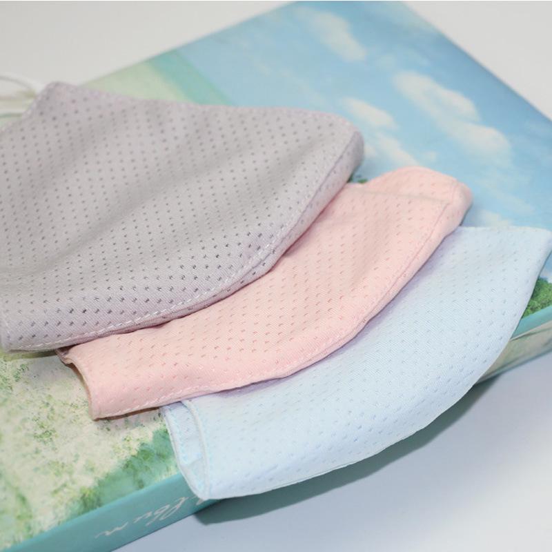 Summer Ice Silk Breathable Cycling Mask - Double-Sided Mesh, Ear-Hanging, Unisex.