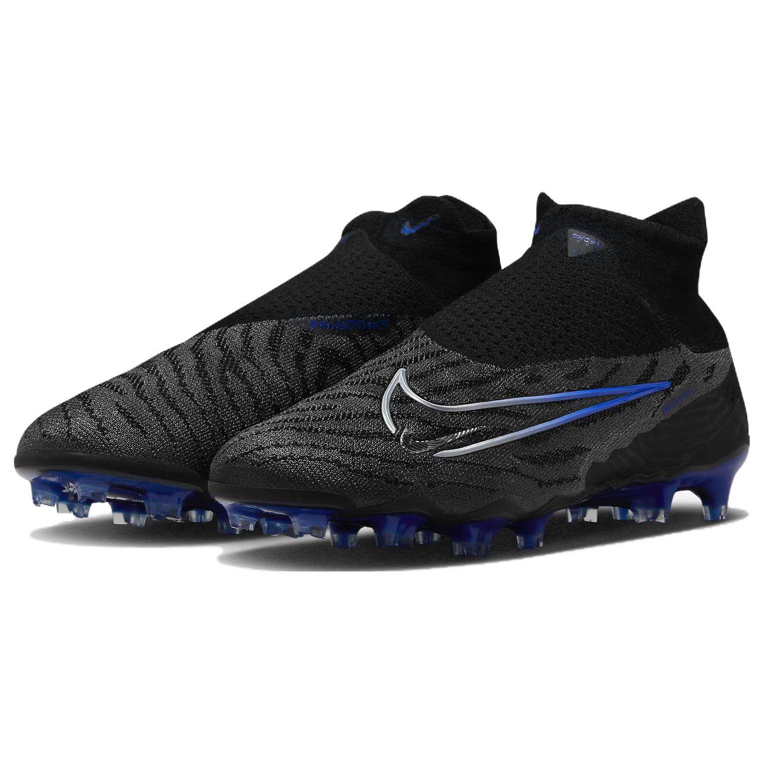 Кроссовки унисекс Nike Phantom GX Elite Gripknit DF FG Shadow Pack Черный Hyper-Royal — фото 3