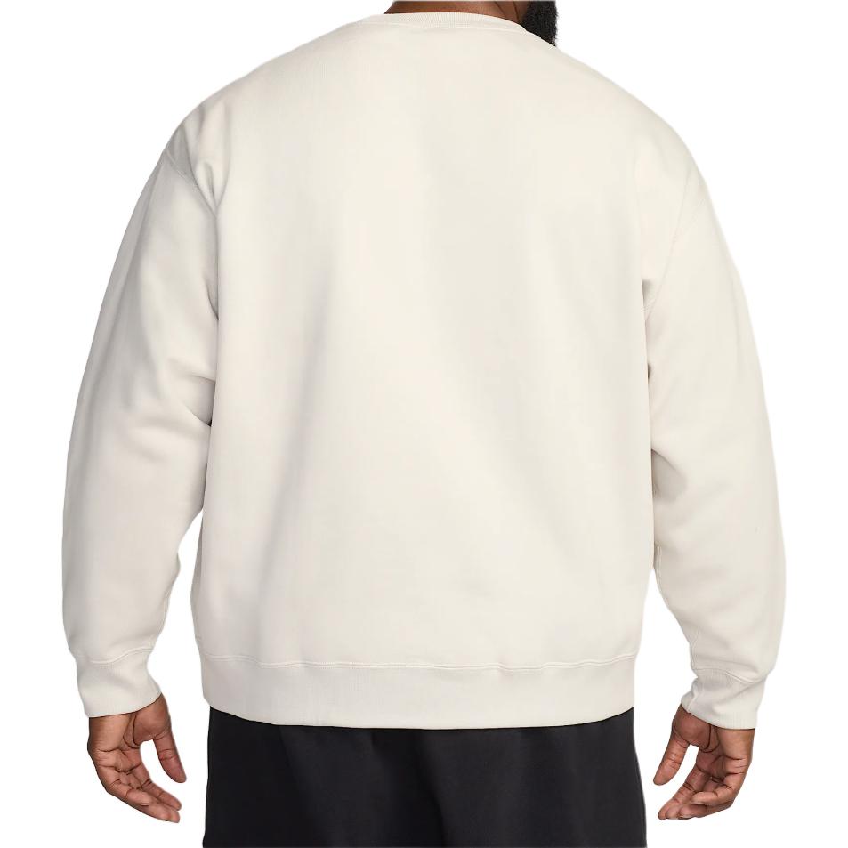 Nike Solid Color Loose Fit Long Sleeve Sweatshirt Men tops White DX1361-072