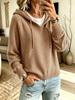 Hooded Warm Sweater - Casual Spring/Autumn, European & American Style, Popular Now in Stock