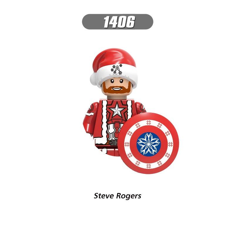 Marvel Building Blocks Mini Action Figures Children's Party Gifts Brick Toy Doctor Strange Spider-Man Kate Bishop