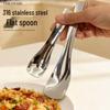 Colher de Bebê Estilo Chinês em Aço Inoxidável Grau Alimentício 316 para Alimentação e Bebida - Espessa e Durável com Acabamento de Alta Qualidade