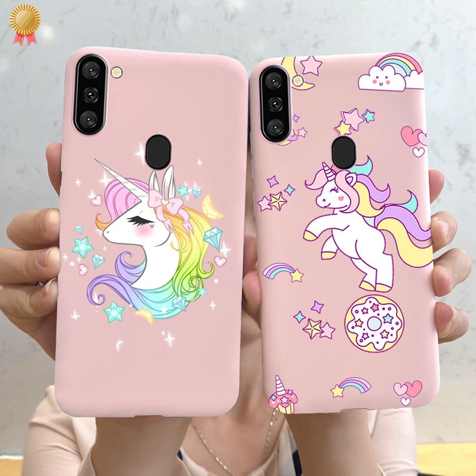For Samsung Galaxy A11 Case Boy Girl Funny Cartoon Cat Women Silicone Back Case For Samsung Galaxy A 11 SM-A115F 6.4 Funda Cover