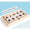 Montessori Wooden Pattern Shape Matching Puzzle Game for Kids Early Educational Toys Color Cognitive Toy Animal Game Box Gifts
