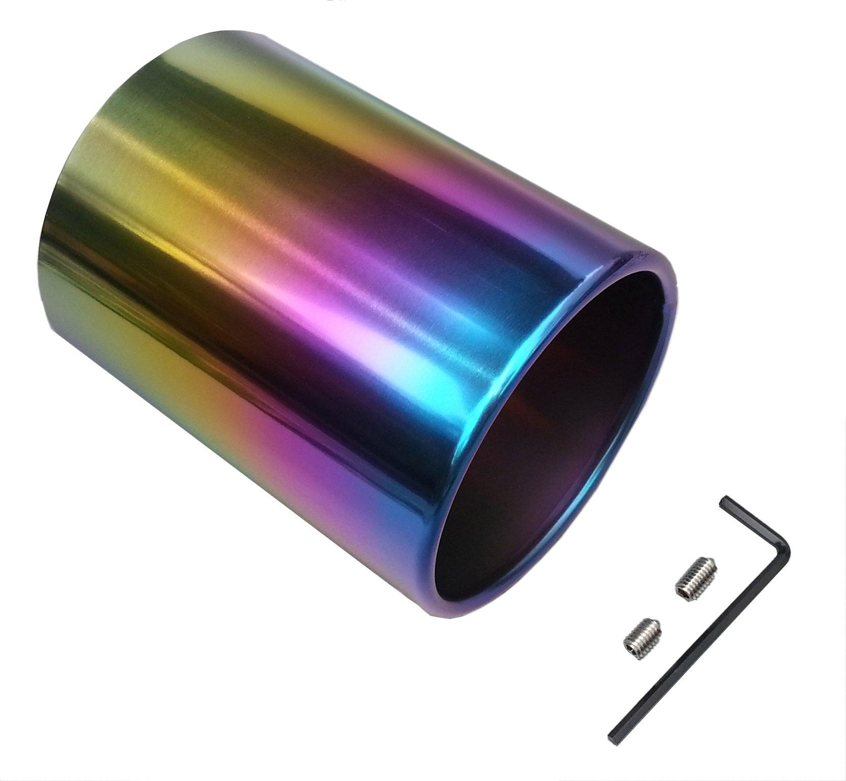 

SFC Future Muffler Tail Extension for Hidden Mufflers in Bumpers orders will be Please 100mm Tail Diameter Type (Suganuma Creation) Cutter, [Titanium]