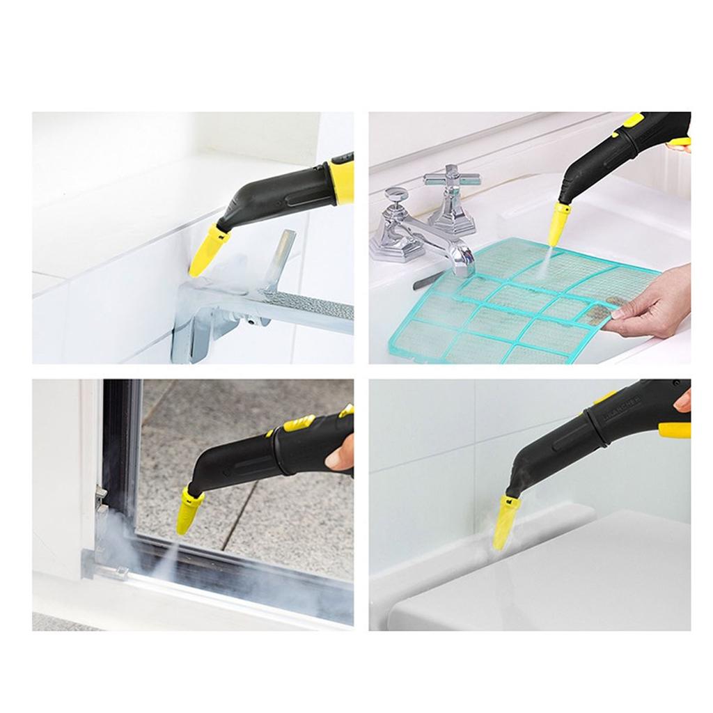 Durable Steam-Cleaning Small Round Brush for SC1 SC2 SC3-SC4 SC5 Attachments Replacement Sprinkler Extension Nozzle Head