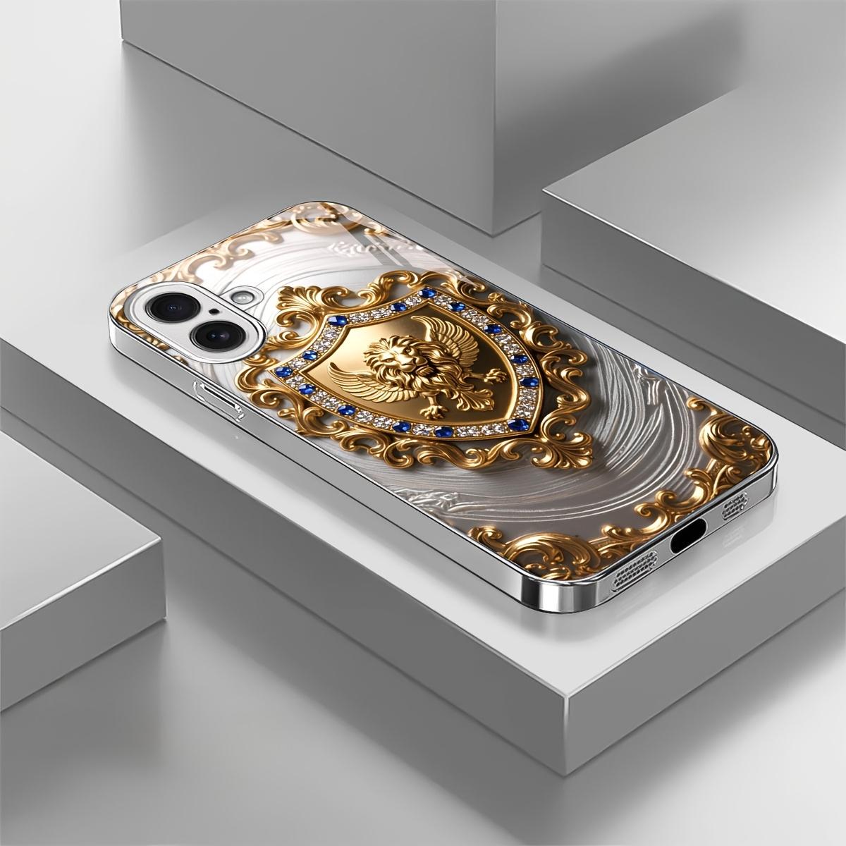

Гальванізований скляний чохол для телефону, підходить для iphone 17, 16, 15, 14, 13, 12, 11pm Pro Plus та інших моделей телефонів. iPhone 15 Pro