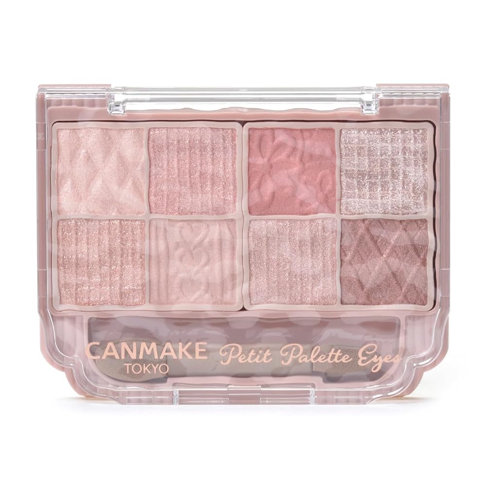 CANMAKE Petit Palette Eyes 01 Plum Flower 2.0g Eyeshadow Palette Pink Beige