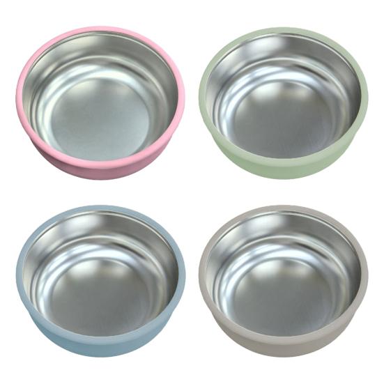 Stainless Steel Baby Bowls with Suction 2-in-1 Toddler Feeding Plates Heat-Resistant Spill-Proof Suction Bowls for Infant