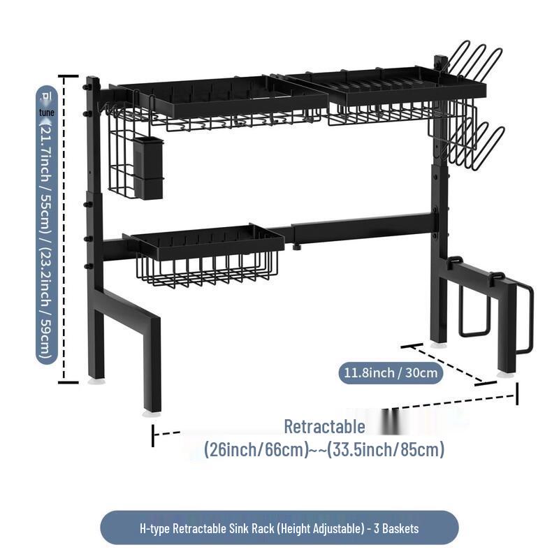 CMAOS Kitchen Sink Dish Rack