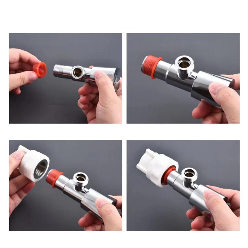 100-10PC Faucet Leak-proof Sealing Gasket Washer Silicone Raw Belt Triangle Valve Rubber Pipe Hose Prevent Dripping Leakage Plug