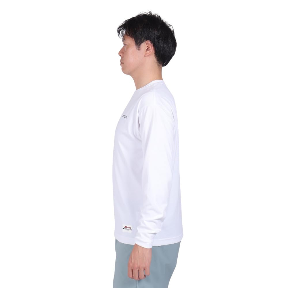 Mizuno Football Wear MORELIA Long P2MAA556 White L One-Point T-Shirt