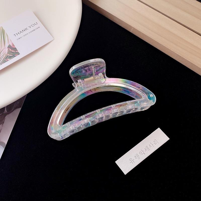 Mermaid Princess Hairpin Fashion Girl's Transparent Advanced Sense Dazzling Pearly Grab Clip Hair Clip Hair Accessories