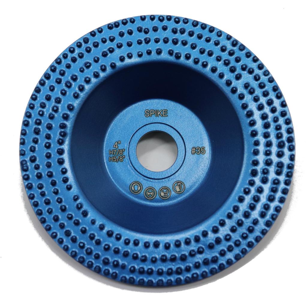 Spike 3.9 inches (100 mm) (4") Diamond Cup Type Removal Wheel, , Epoxy