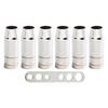 For MIG Welding Accessory Pack Conical Gas Nozzles Compatible with For 25AK Equipment Includes Installation Tool