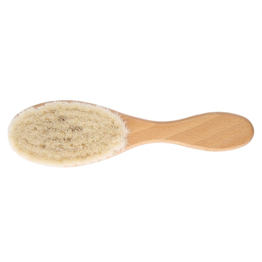 Soft Oil Head Brush Wooden Handle Hair Styling Brush Scalp Grooming Hair Cleaning Brush  Home Use