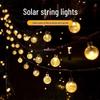 Waterproof Solar Fairy String Lights for Outdoor Garden, Courtyard, Home & Balcony Decoration