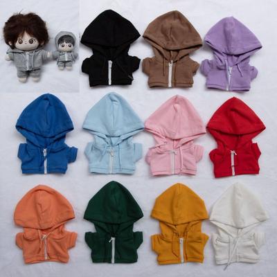 Cute Handmade Hoodies Casual Wear Dolls Tops for 10cm Cotton Dolls for 10cm Cotton Dolls