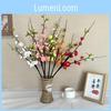 Flower Artificial Peach Blossom Wedding Hotel Restaurant Decoration Desktop