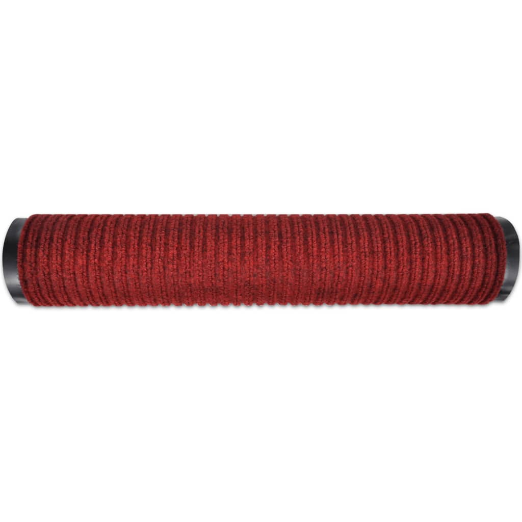 vidaXL Türmatte Rot 117x220 cm PVC