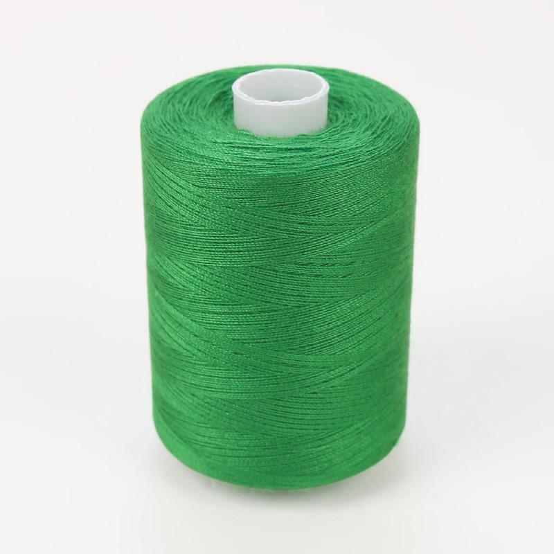 Hilo de Coser de Poliéster de Alta Velocidad 402 - 1000 Yardas, Colores Arcoíris, Ideal para Proyectos de Costura Casera y a Mano