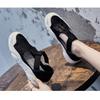 2025 Summer Mesh Shoes Women Sandals Flat Non-slip Brand Ladies Sandals Black White Green Plus Size 41