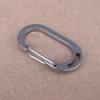 Spring Snap Design Stainless Steel Carabiner Multipurpose Backpack Buckle Hook  For Outdoor Camping
