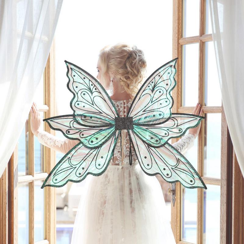 Fairy Wing Fairy Wings For Adult Women Girls Butterfly Elf Wings For Kids Dress Up Halloween Party Costume Angel Wings