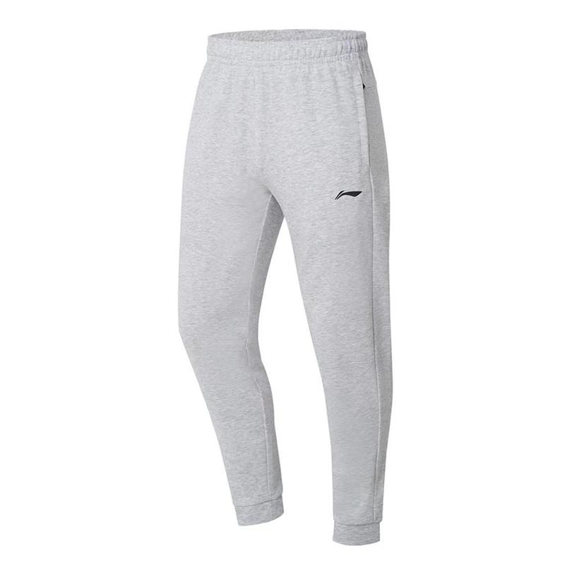 Li Ning Casual Collection, Outdoor Fleece Lined Thermal Anti Static Fitness Running Shoes Knitted Sweatpants Men s AKLSG17 M