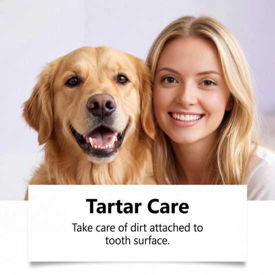 Spray de Cuidado Oral para Mascotas de 50ML Spray Limpiador Sin Cepillado para Dientes de Perros