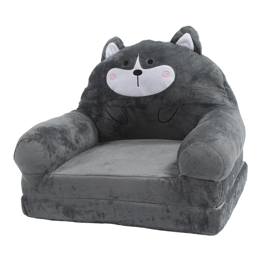 Baby Couch 2 in 1 Ausklappbare Kindercouch Klappbarer Ausklappbarer Kleinkindstuhl Kindersofa Umwandelbarer Säugling