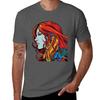 Red Sonja Graffiti Profile Tshirt Sports Basic Short Sleeve Tshirt