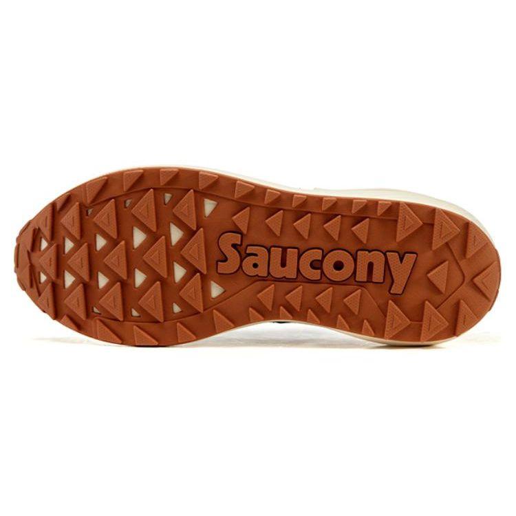 SAUCONY Jazz Renew Comfortable Non-Slip Wear-Resistant Breathable Low-Top Lifestyle Shoes Unisex Sneaker White Red S79040-1