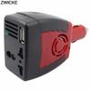 220V AC Ausgang, 150W Auto-Wechselrichter und 12V DC Eingangsspannung mit 0,5A USB-Ladeanschluss Auto-Wechselrichter Elektronisches Zubehör