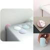 Versatile Wall Protector Pad For Door Handles In Stylish Pink Blue And Violet