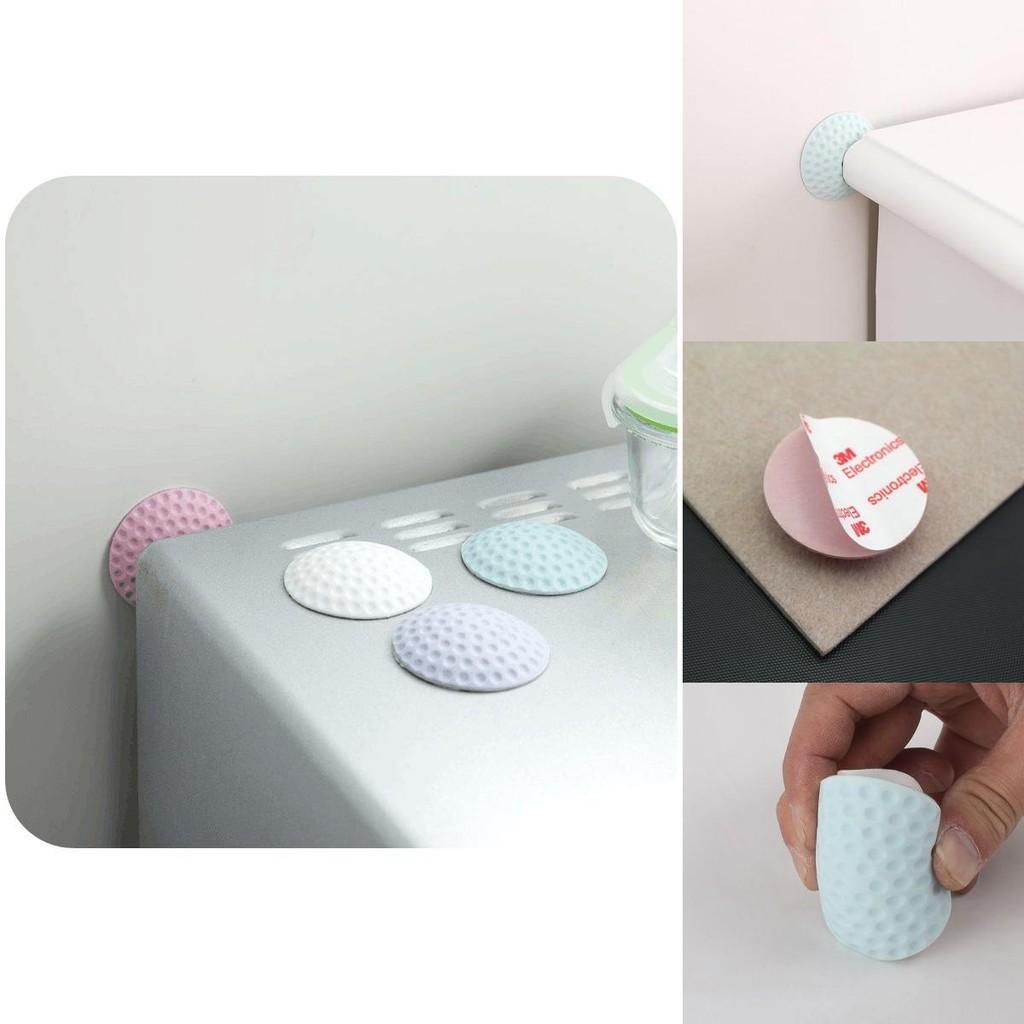 Versatile Wall Protector Pad For Door Handles In Stylish Pink Blue And Violet
