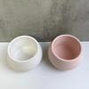 Round Gypsum Flower Pot Mold DIY Concrete Cement Candle Jar Silicone Molds Epoxy Resin Storage Box Handicraft Mould Home Decor
