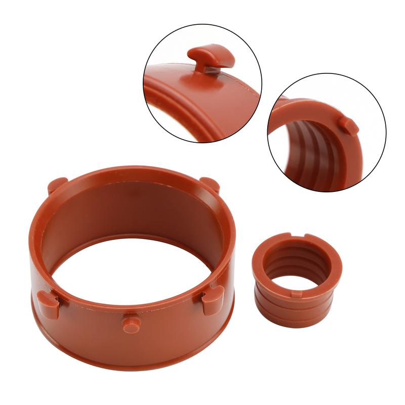 Artudatech Engine Breather Turbo Intake Seal Kit 6420940180 + 6420940580 for Mercedes OM642