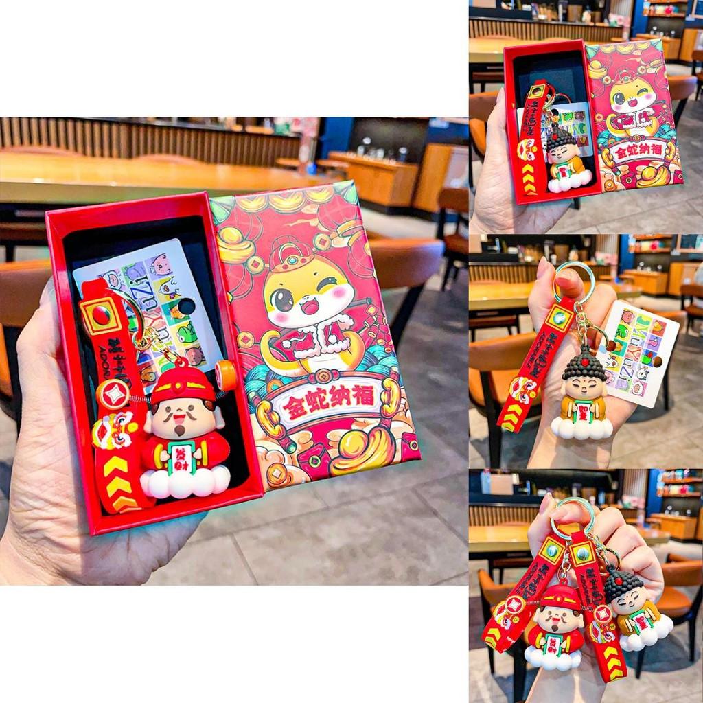 Stylish Original Fortune Keychain Featuring Lucky Charm Design For Various Gifting Occasions