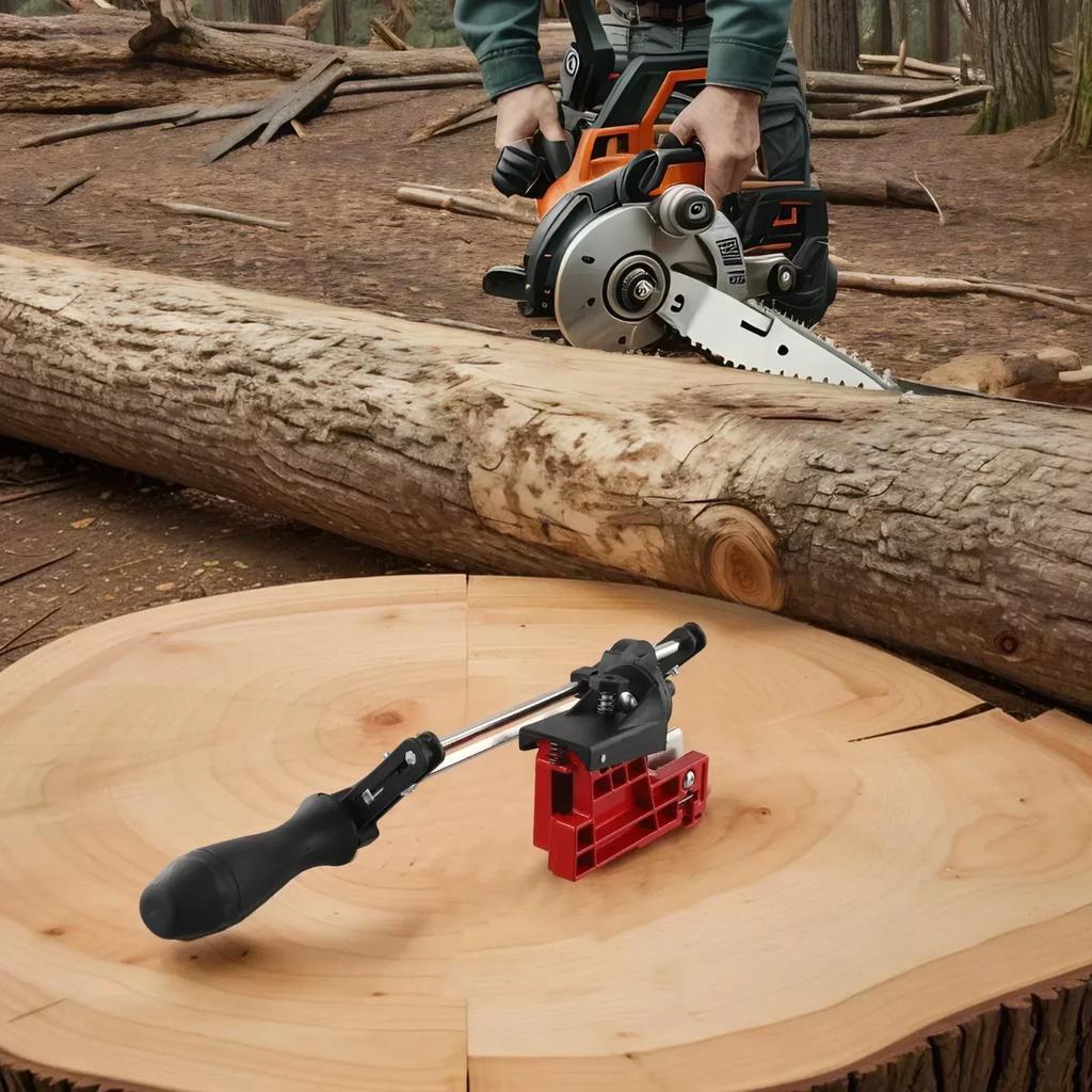30*16*6cm Chain Saw Sharpener Chainsaw Sharpener With Files Chain Repair Chain Maintenance 30*16*6cm For Home Use