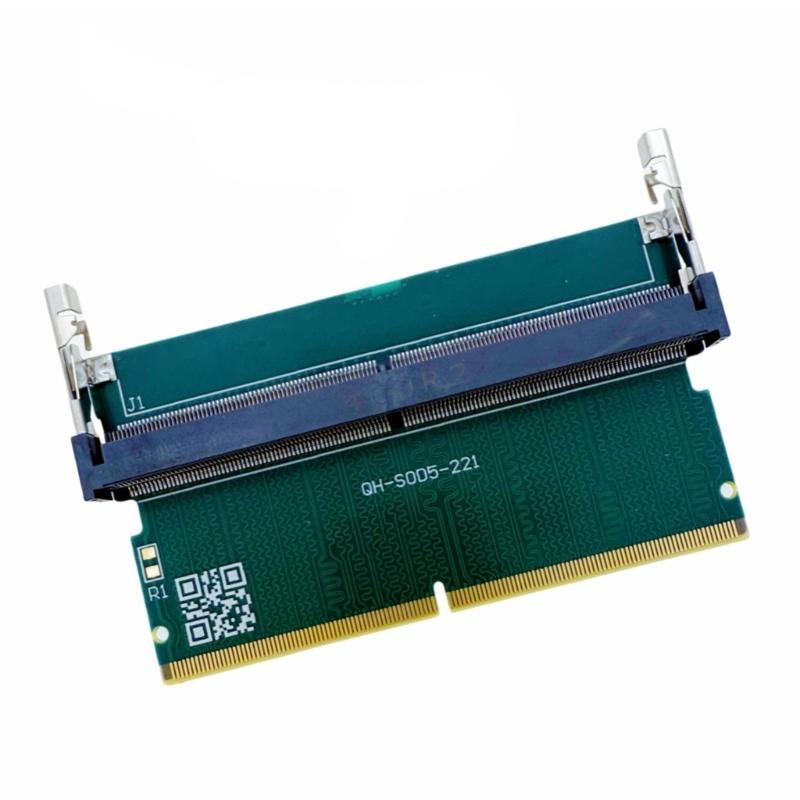 

DDR5 Memory Connector Laptop To Desktop Adapter PC DDR5 Memory Adapter Card Replacement for PC Computer