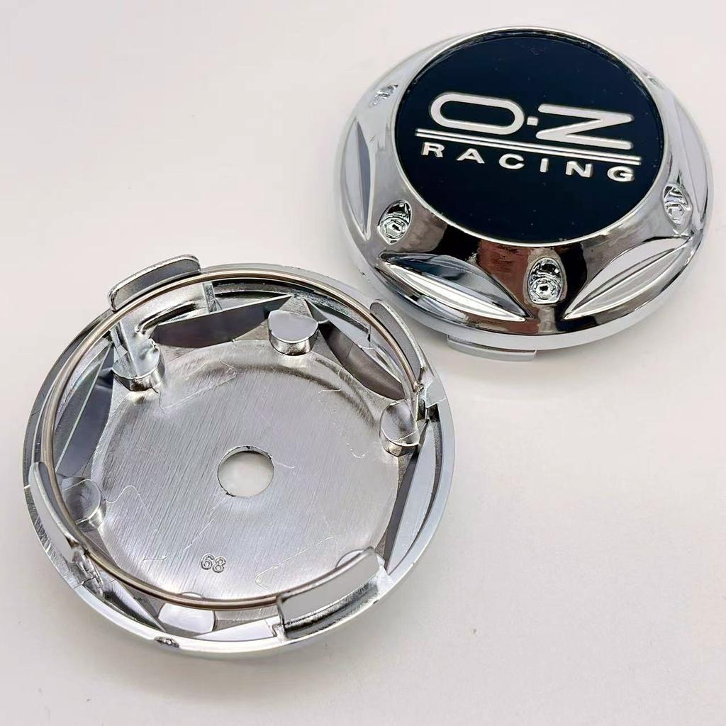 4 Stück 68mm OZ Racing O.Z Auto Rad Center Nabe Felgenkappe Styling Abdeckung Emblem Abzeichen Aufkleber Zubehör