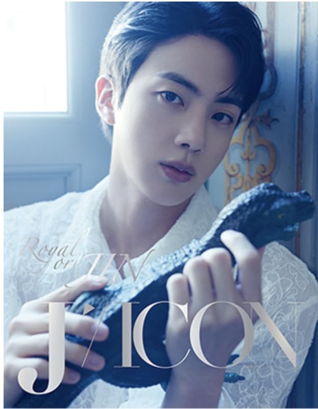 

Спеціальна прозора наліпка BTS JIN Фотокнига ТОМ [Бонус включено] DICON №24 JIN (А-тип)