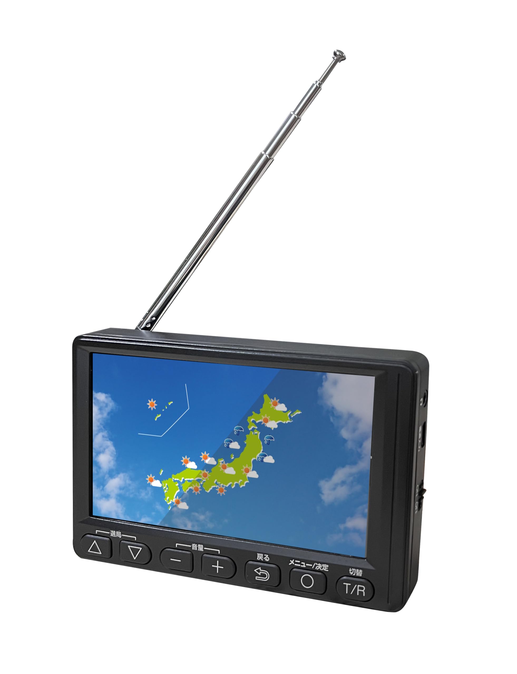 

Портативний телевізор One Seg TV Radio дюймовий One Seg TV Radio Сумісний із зовнішнім сухим джерелом живлення Компактний портативний маленький кишеньковий Запобігання катастрофам