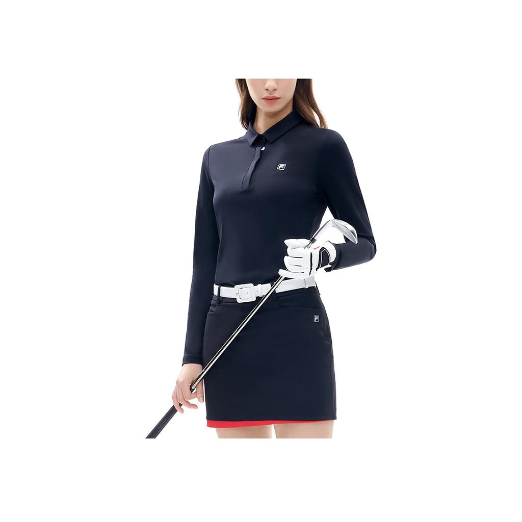 New FILA Athletics Polo Shirt Women's Legend Blue A11W215210F-NV